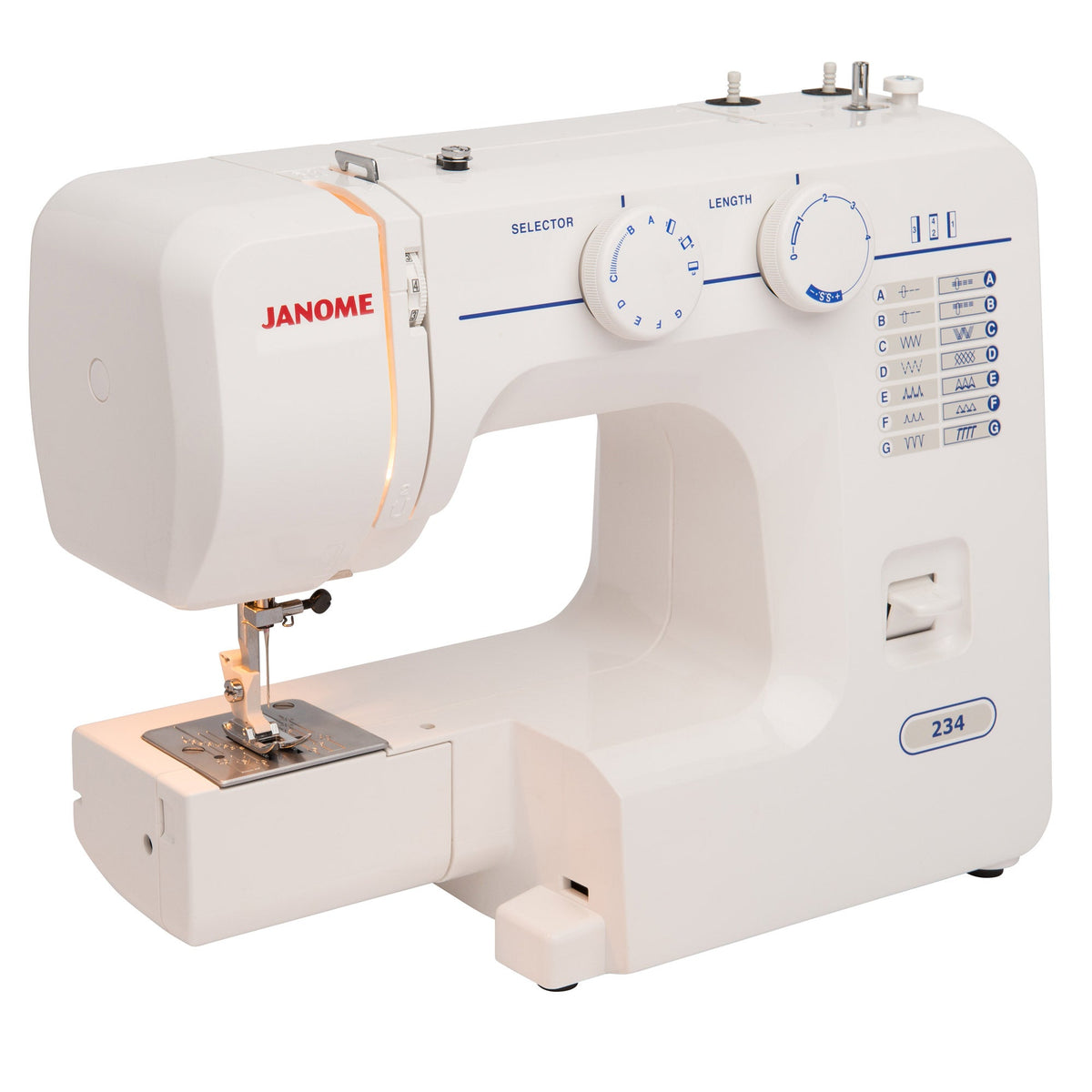 Janome Sew Easy Sewing Machine 234 2211234