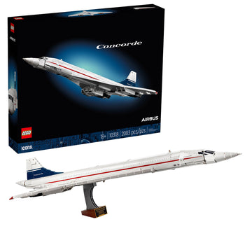 LEGO Icons Concorde Plane 10318 2083-Piece Set