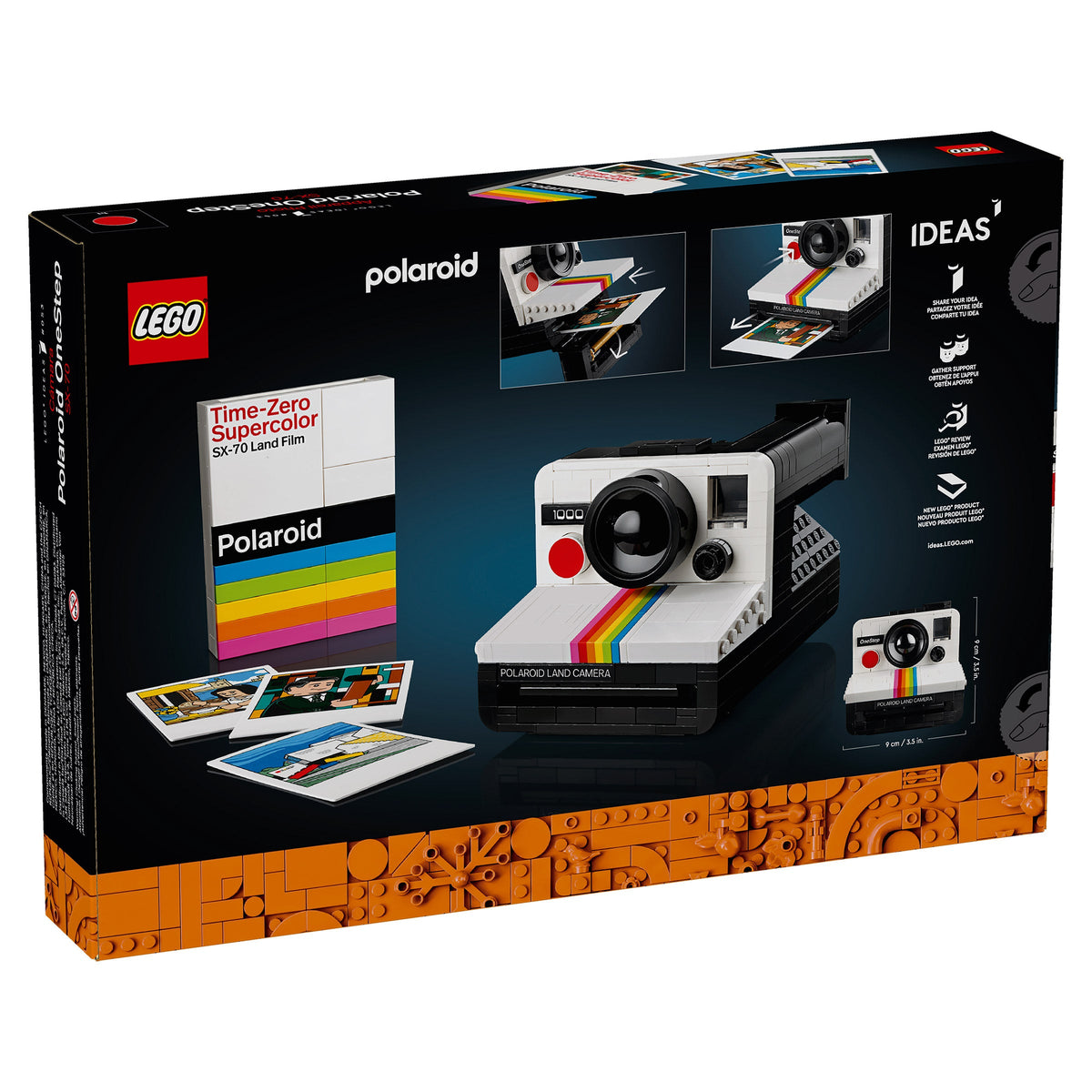 LEGO Ideas Polaroid OneStep SX-70 Camera 21345
