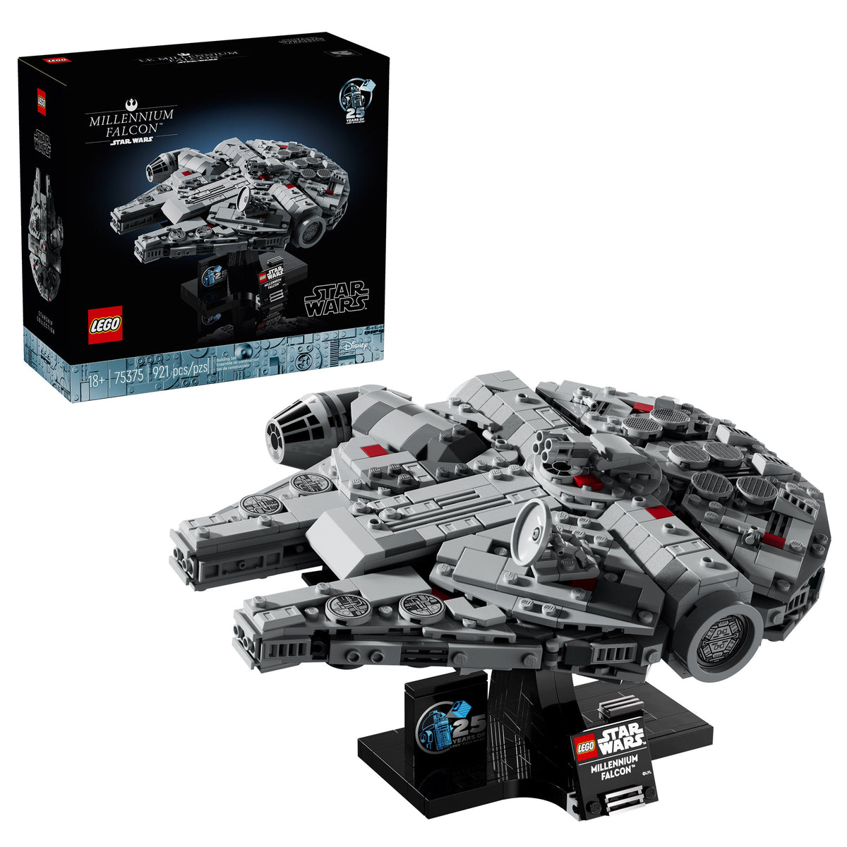 LEGO Star Wars Millennium Falcon 25th Anniversary Starship 75375