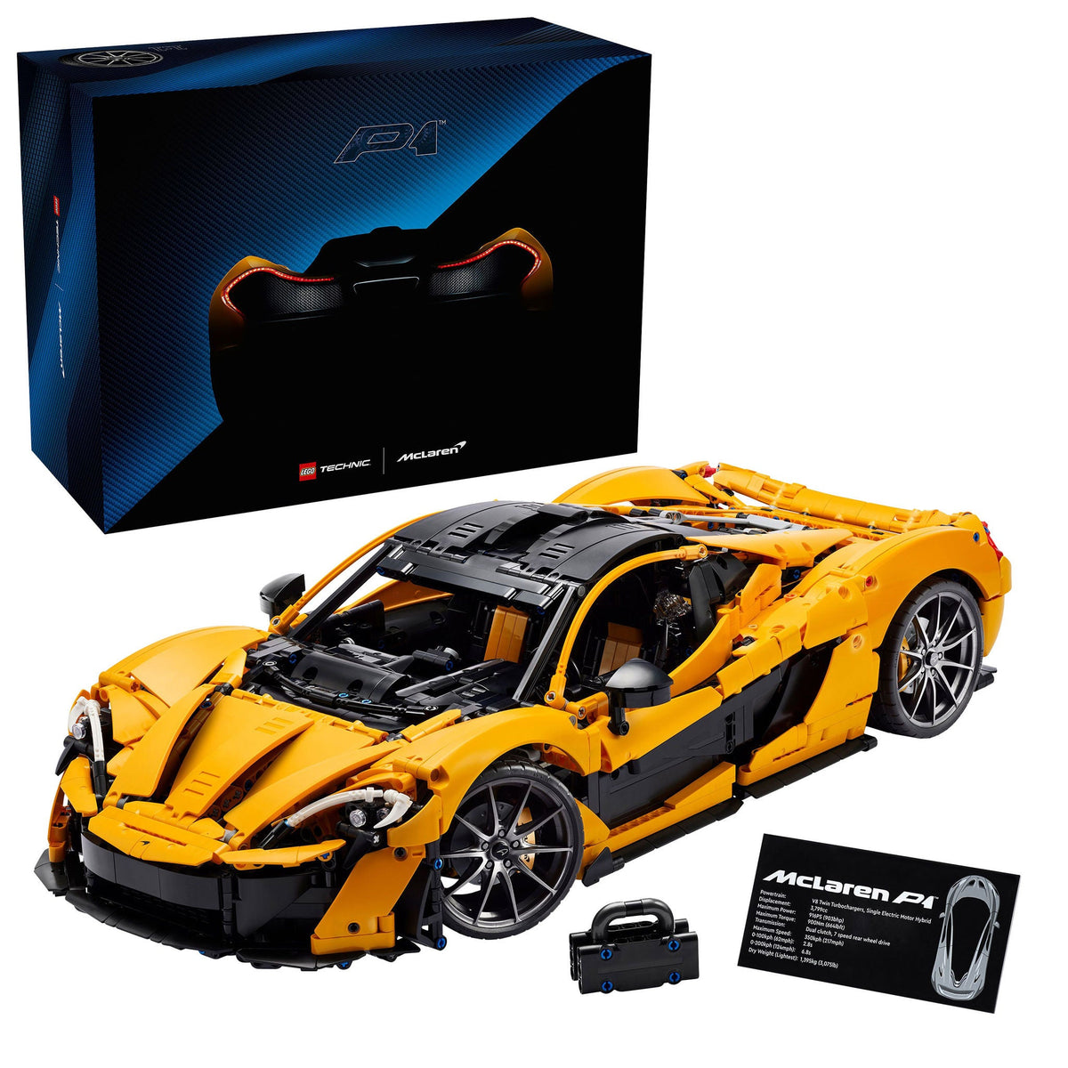 LEGO Technic McLaren P1 Hypercar 42172 3893-Piece Set