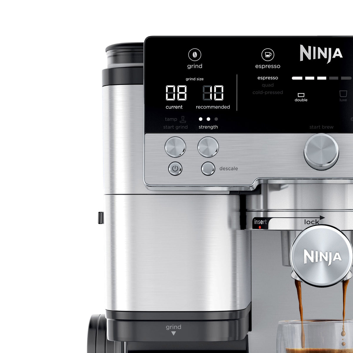 Ninja Luxe Café Signature Series 3-in-1 Espresso Coffee Cold Brew Machine