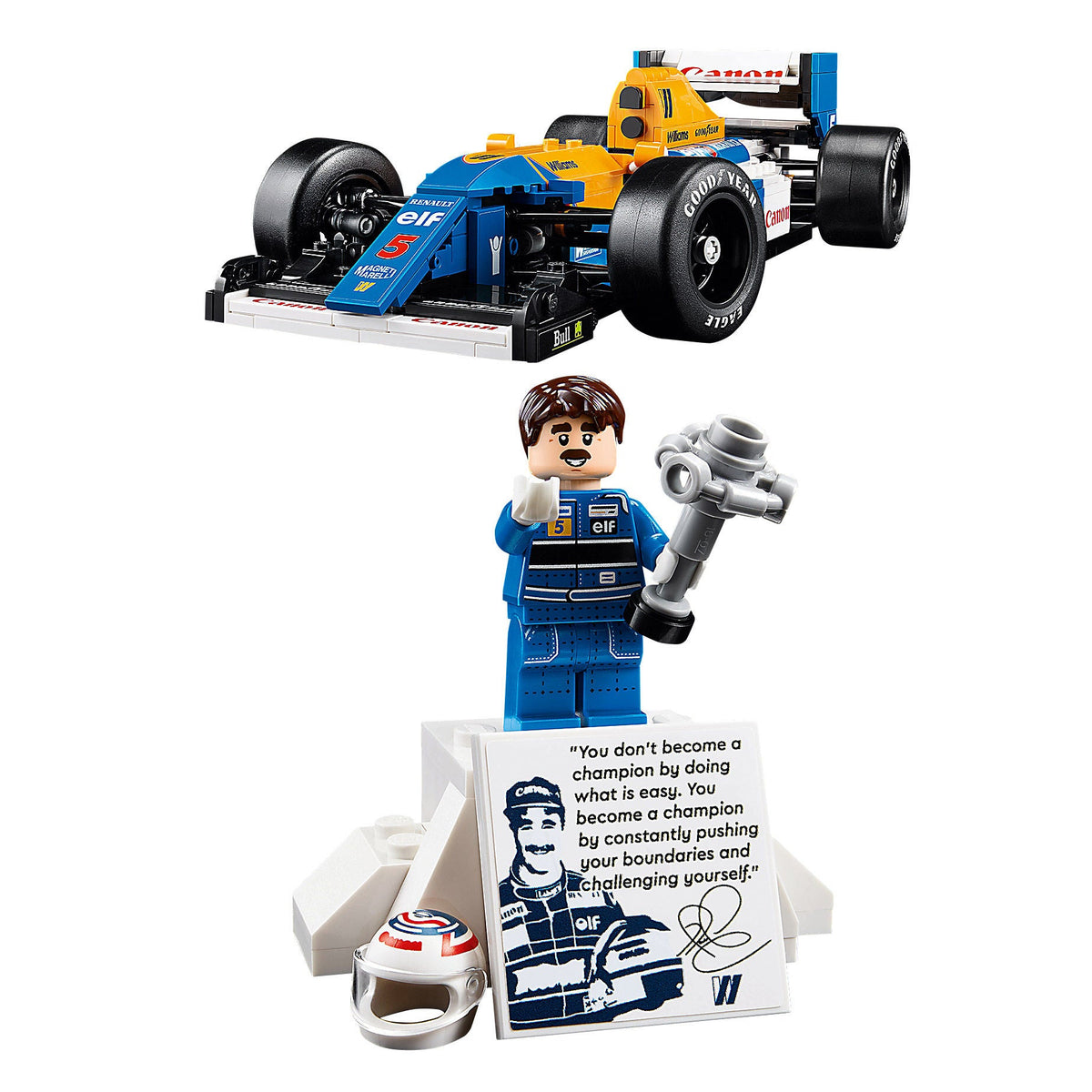 LEGO Icons Williams Racing FW14B & Nigel Mansell 10353