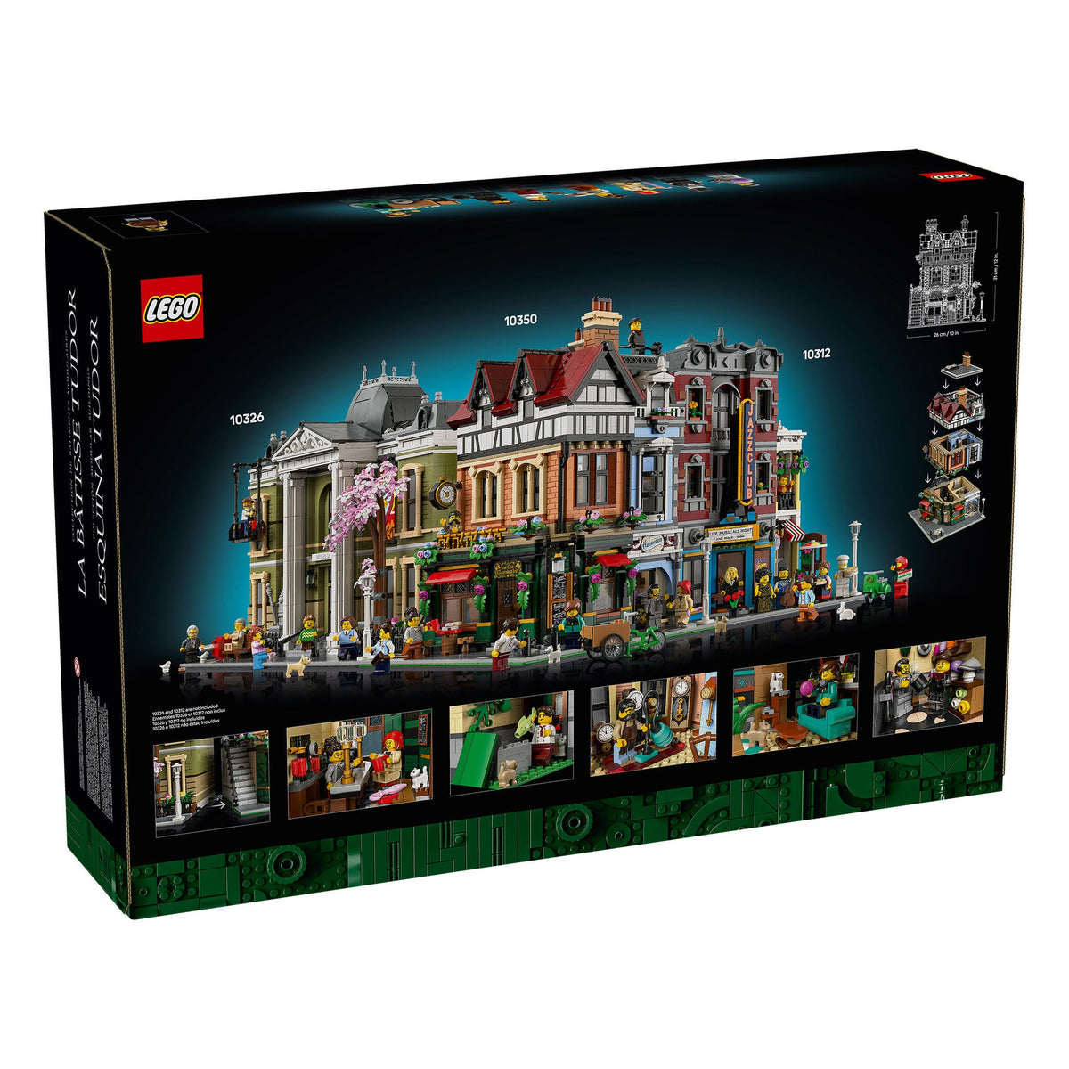 LEGO Icons Tudor Corner Building Kit 10350 3266-Piece