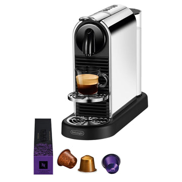 Nespresso Citiz Espresso Machine by De'Longhi Platinum EN220M