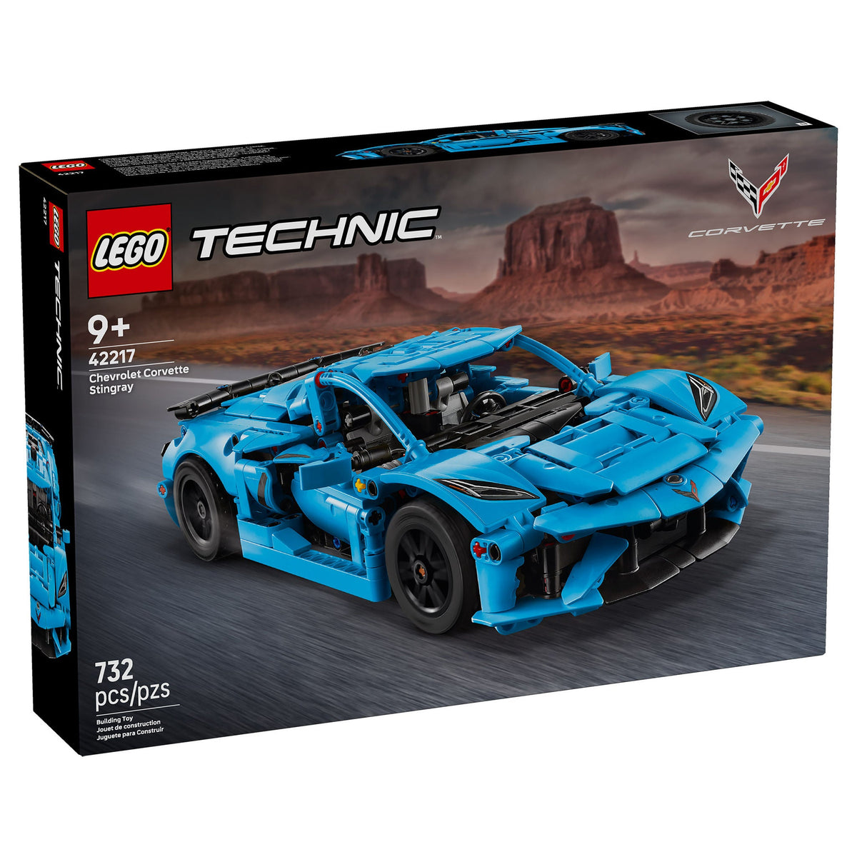 LEGO Technic Chevrolet Corvette Stingray Blue 42217