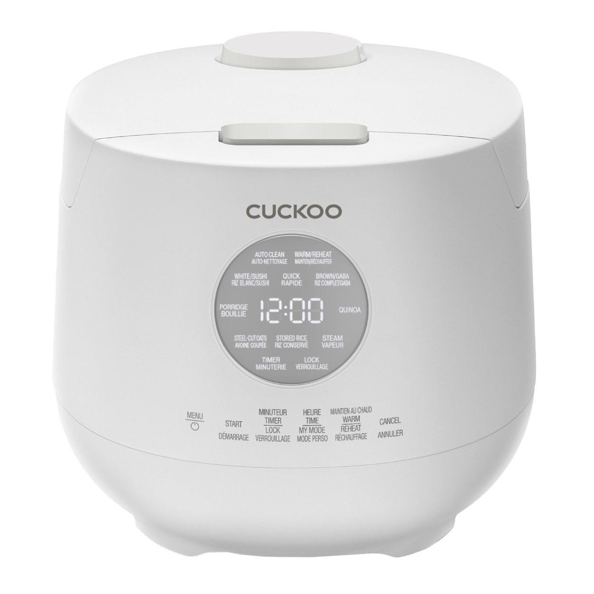 CUCKOO 6 Cup Multifunctional Micom Rice Cooker and Warmer