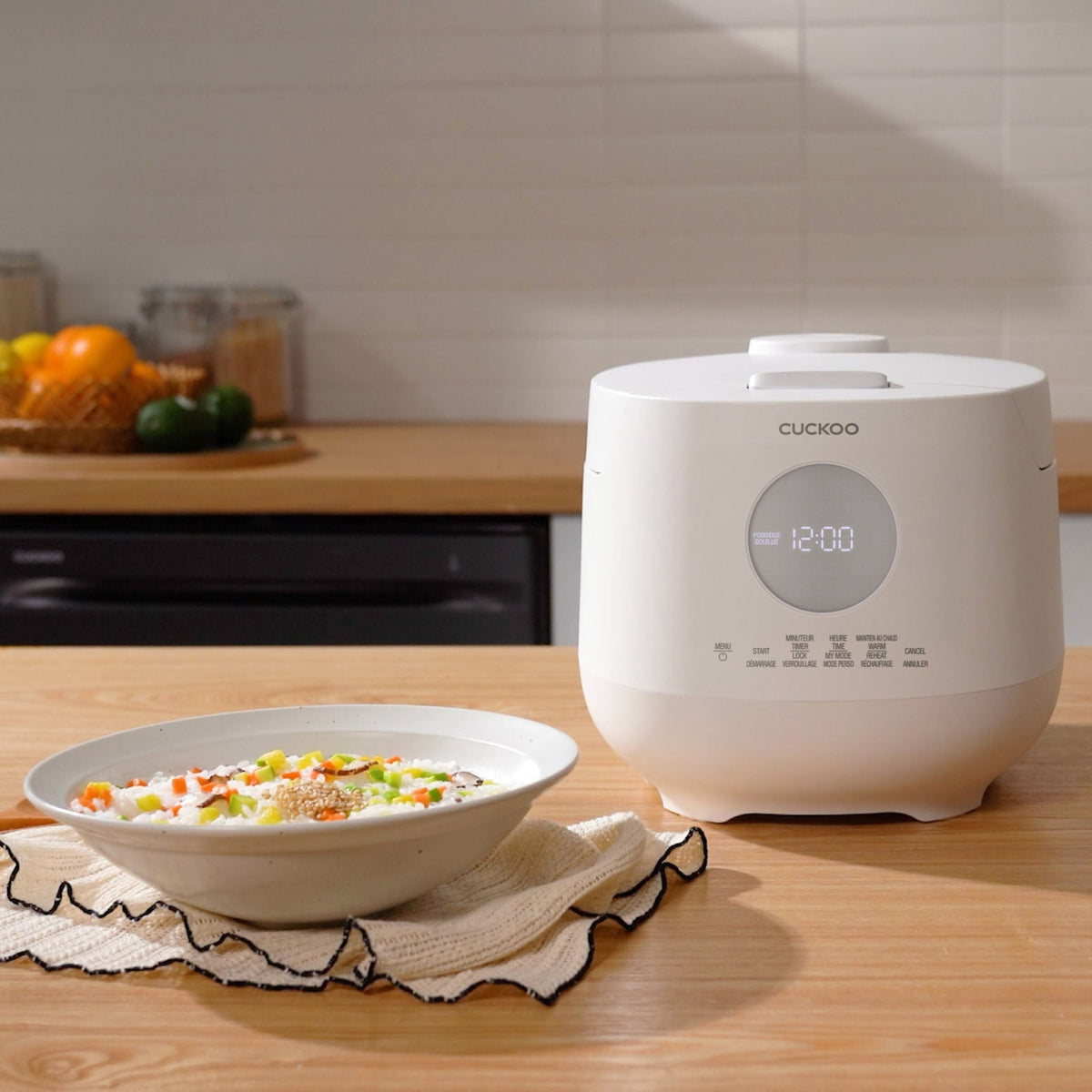 CUCKOO 6 Cup Multifunctional Micom Rice Cooker and Warmer
