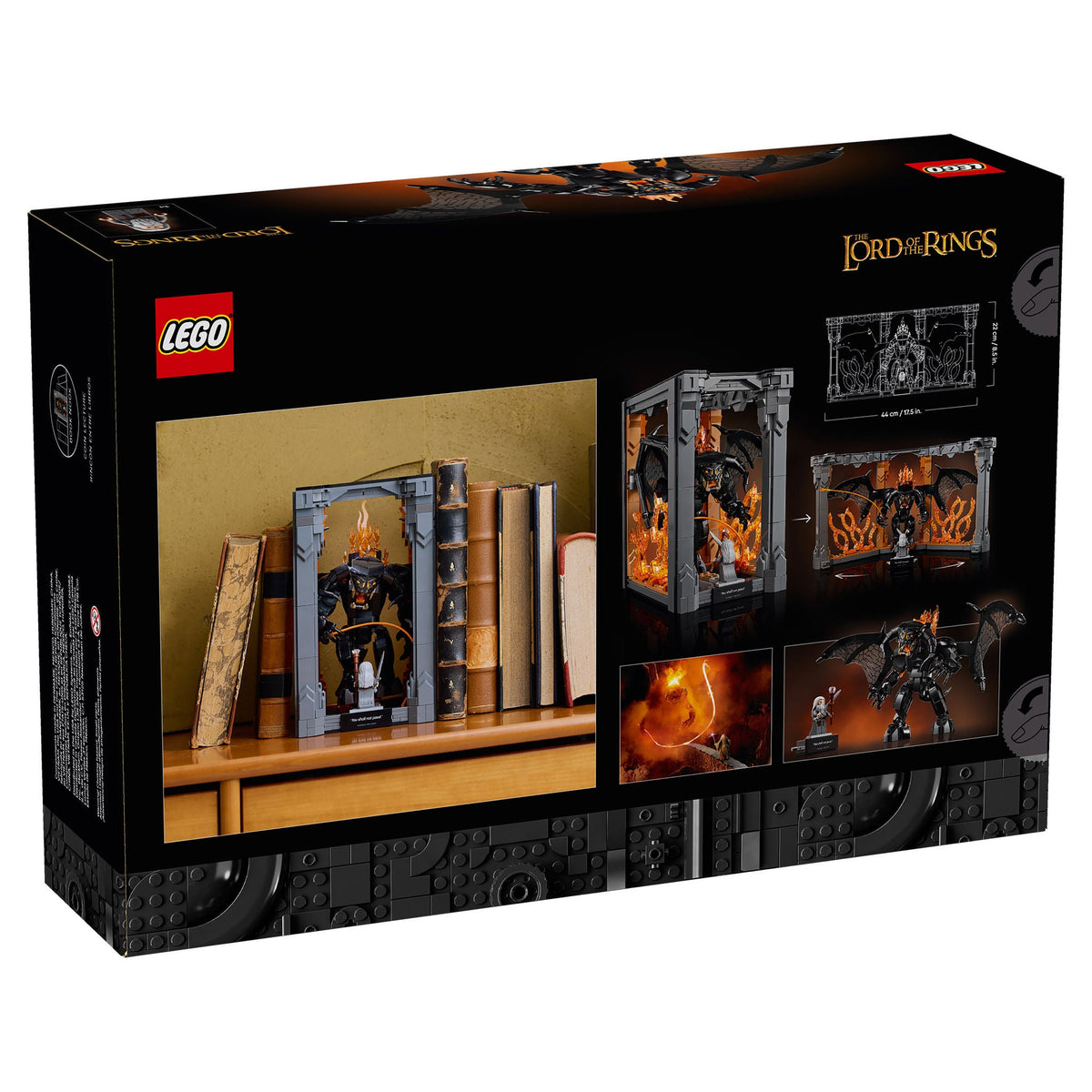 LEGO Icons Lord of the Rings Balrog Book Nook 10367