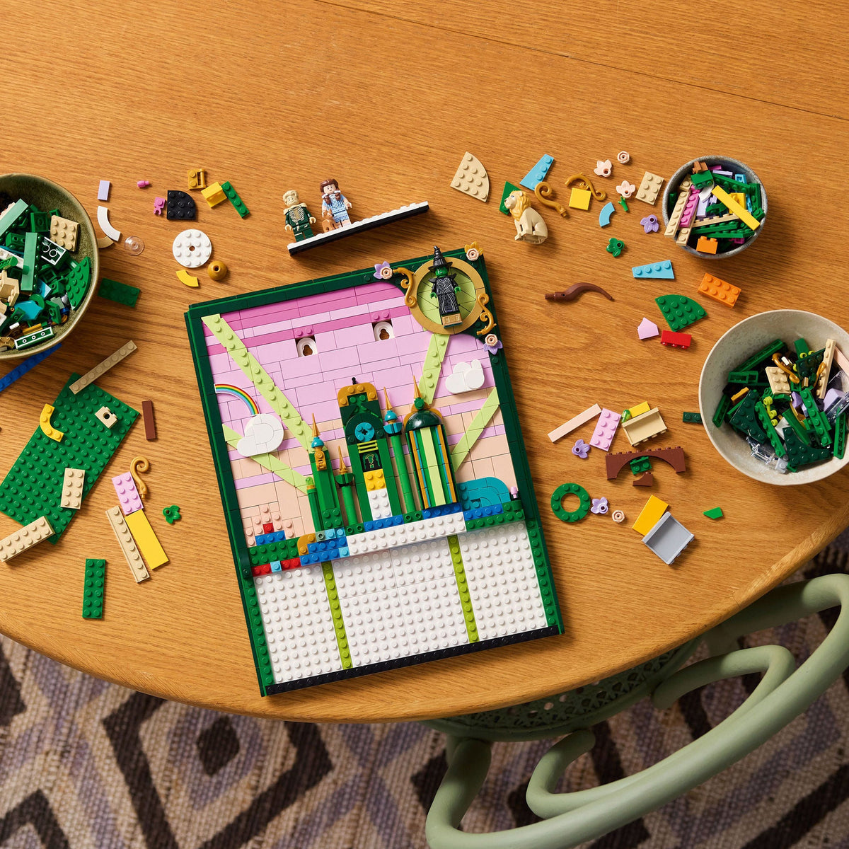 LEGO Wicked Emerald City Wall Art 75685