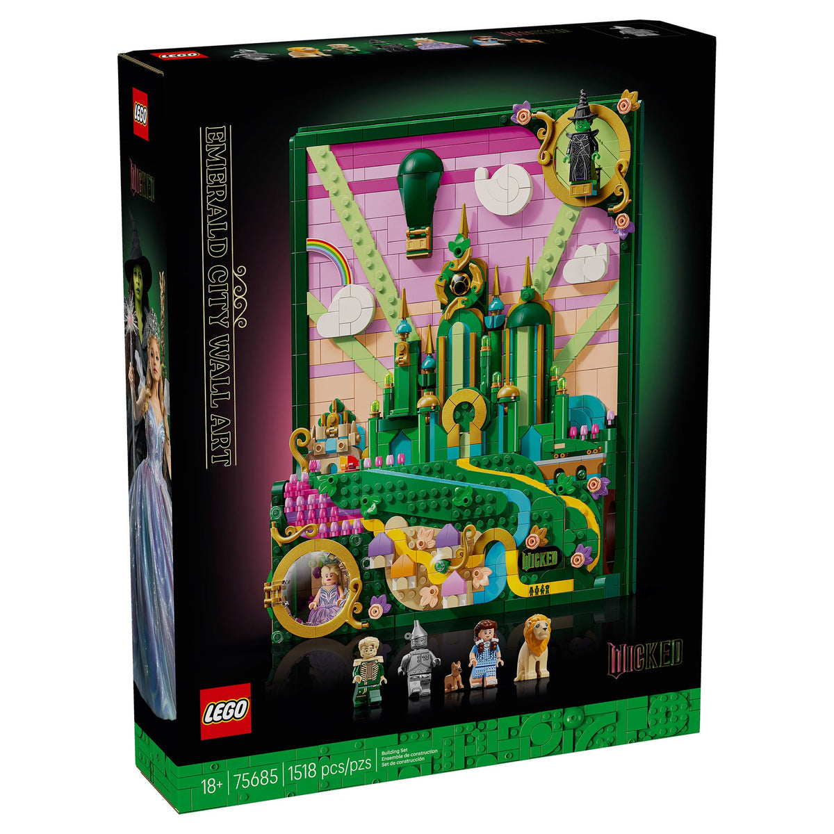 LEGO Wicked Emerald City Wall Art 75685