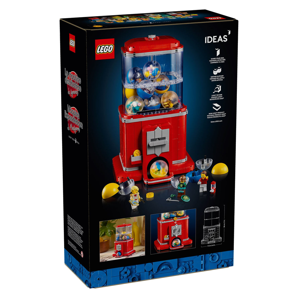 LEGO Ideas Minifigure Vending Machine 21358