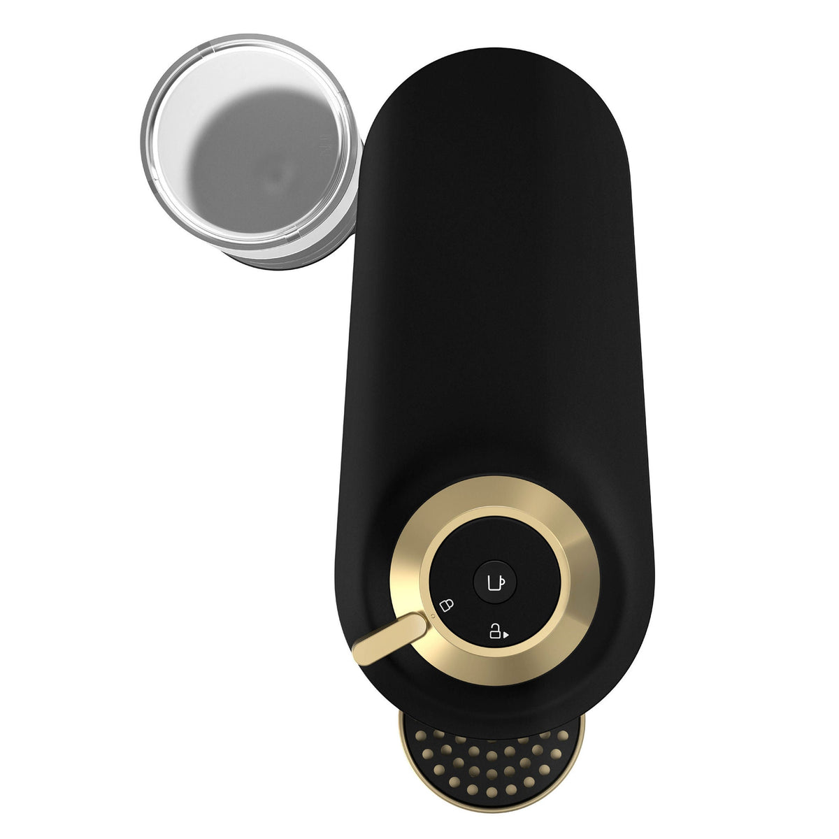 Nespresso Vertuo Pop+ Deluxe Coffee and Espresso Machine by Breville Matte Black