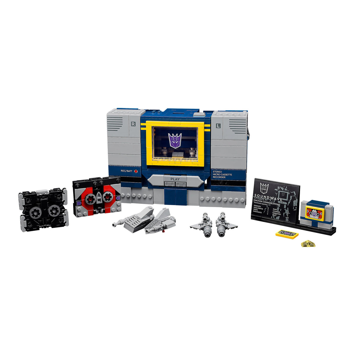 LEGO Icons Transformers Soundwave 10358