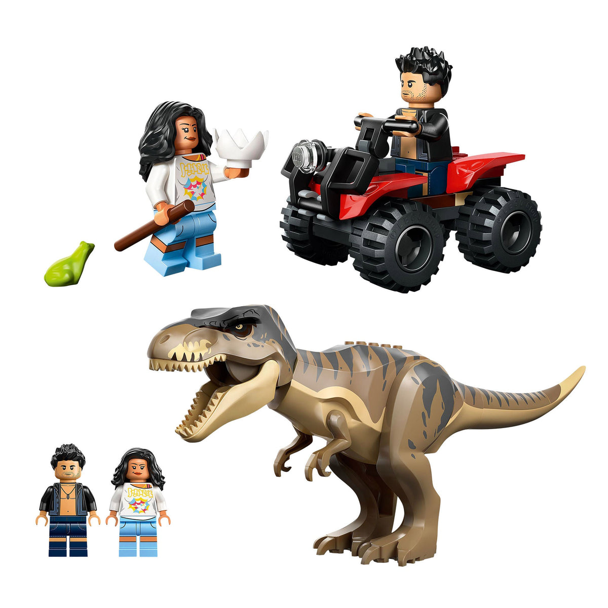 LEGO Jurassic World T. rex River Escape 76975