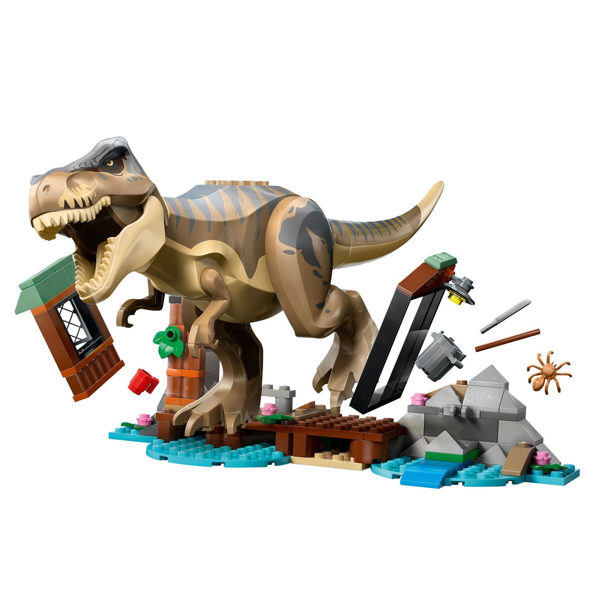 LEGO Jurassic World T. rex River Escape 76975