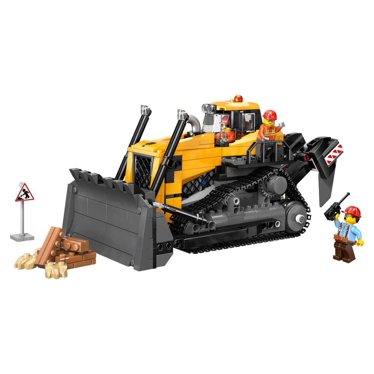 LEGO City Yellow Bulldozer Construction Site 60466
