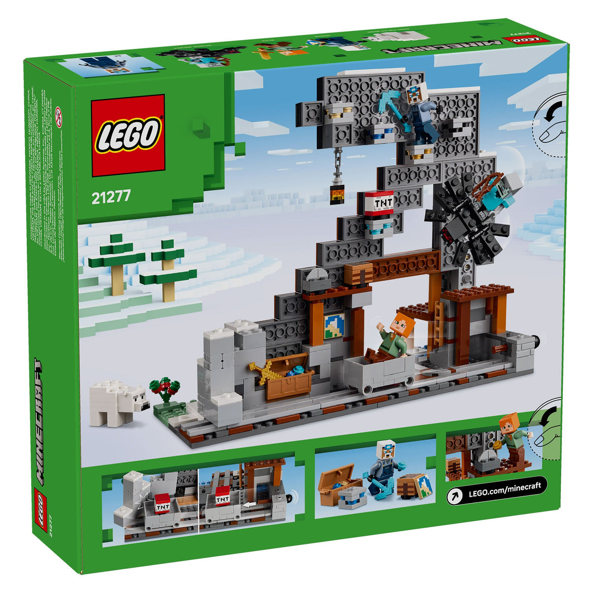 LEGO Minecraft The Pickaxe Mine 21277
