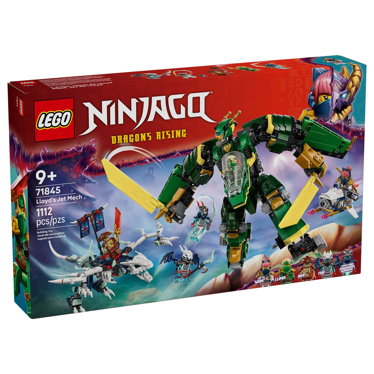 LEGO NINJAGO Lloyd's Jet Mech 71845