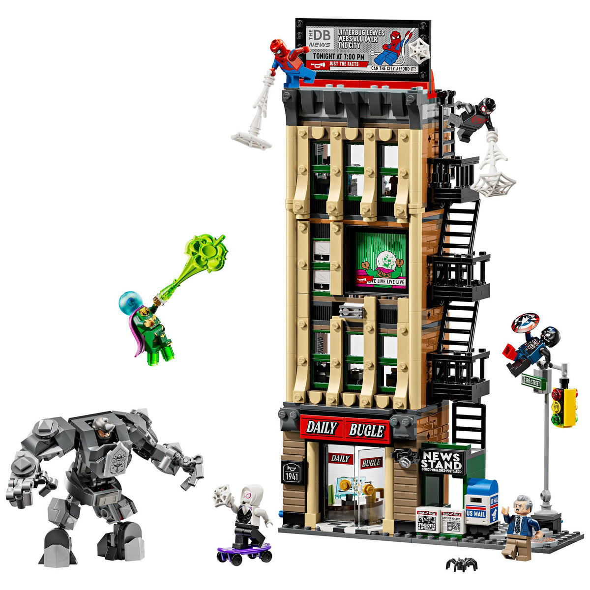 LEGO Marvel Spider-Man vs. Mysterio The Daily Bugle 76342