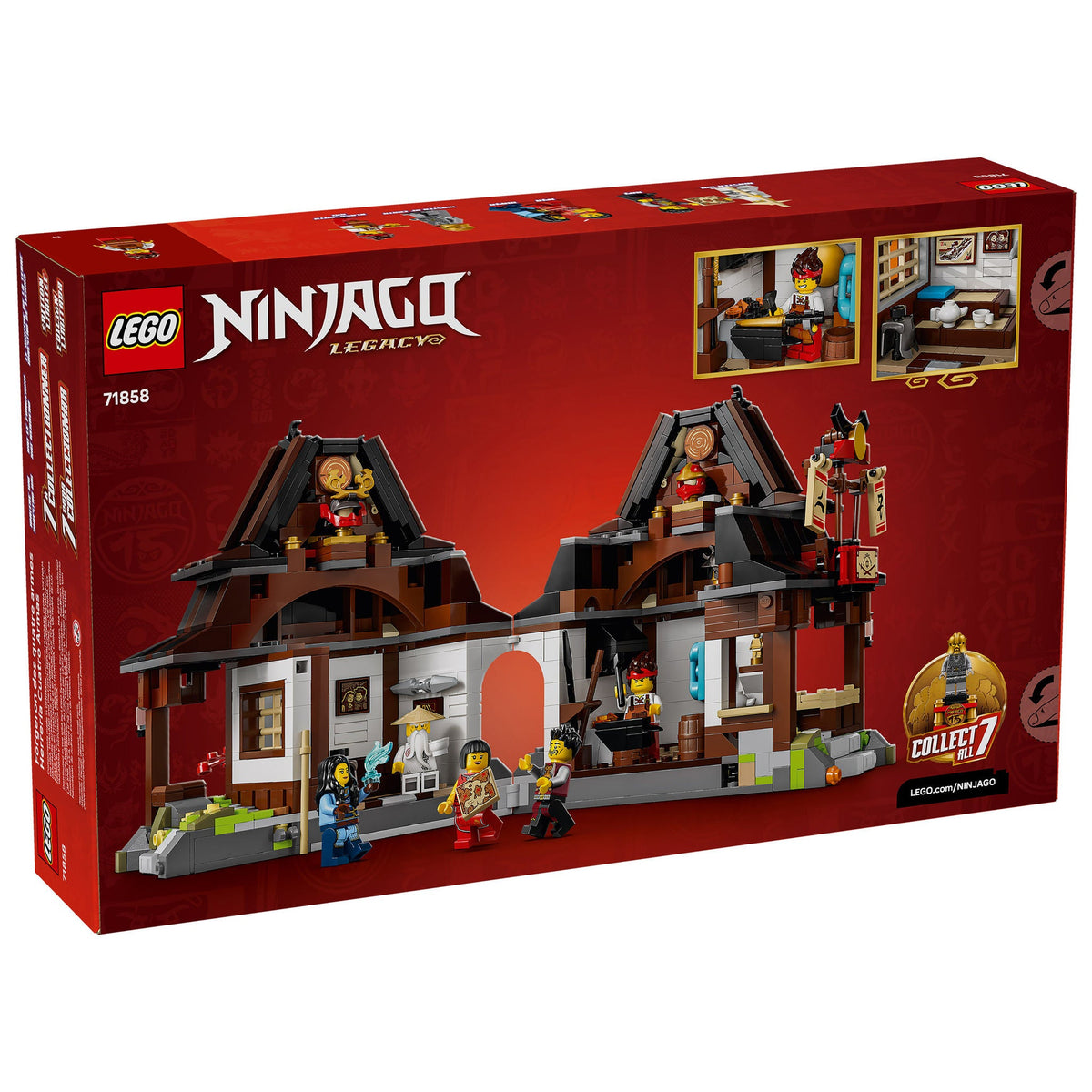 LEGO NINJAGO Four Weapons Blacksmith 15th Anniversary 71858