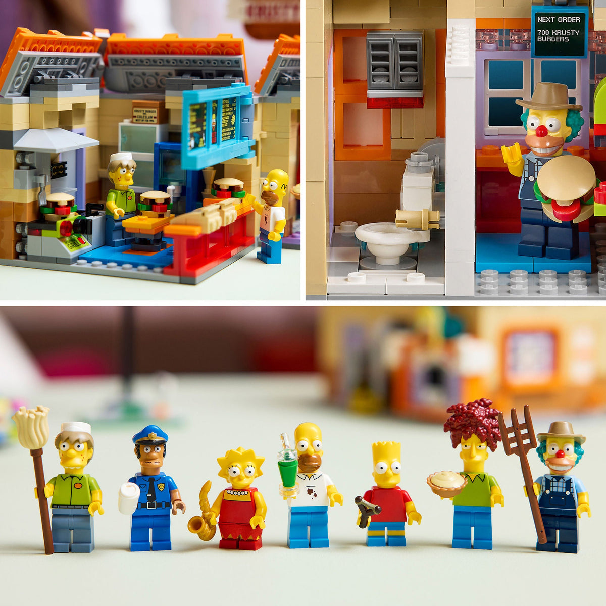 LEGO Icons The Simpsons Krusty Burger 10352 1635-Piece