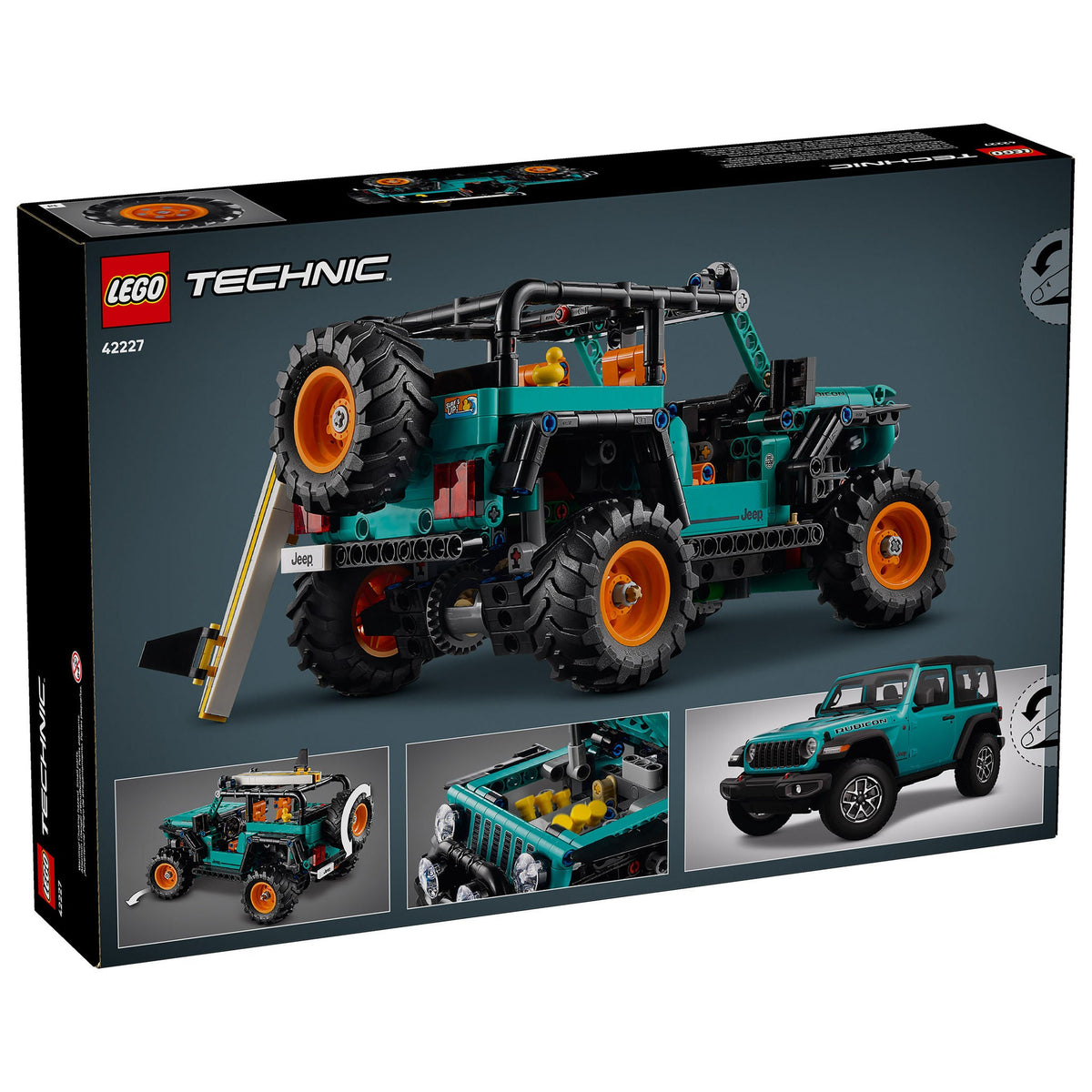 LEGO Technic Jeep Wrangler Rubicon SUV 42227
