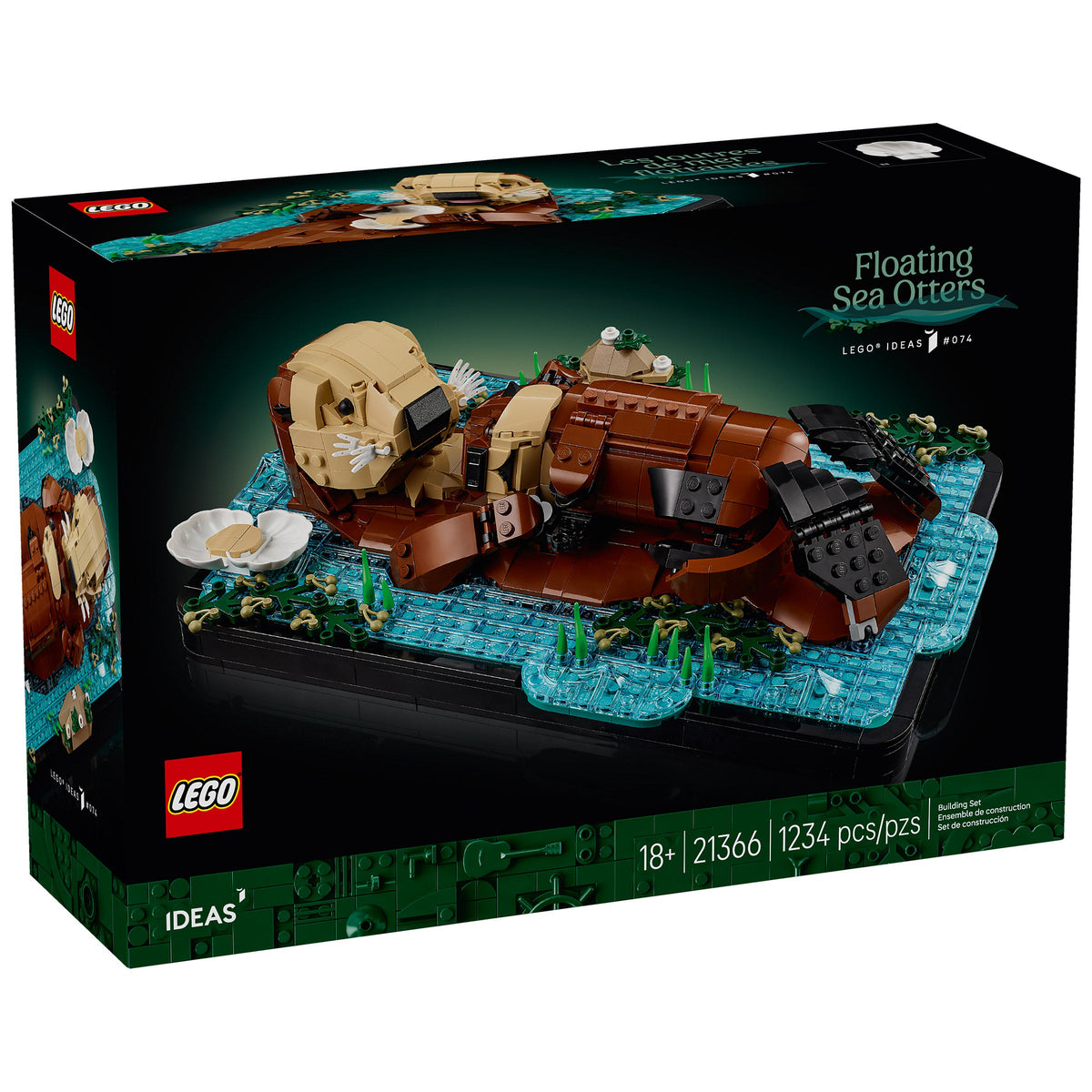LEGO Ideas Floating Sea Otters 21366