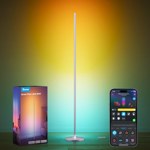 Govee RGBIC Floor Lamp Basic 1000LM Corner Lamp H6076A