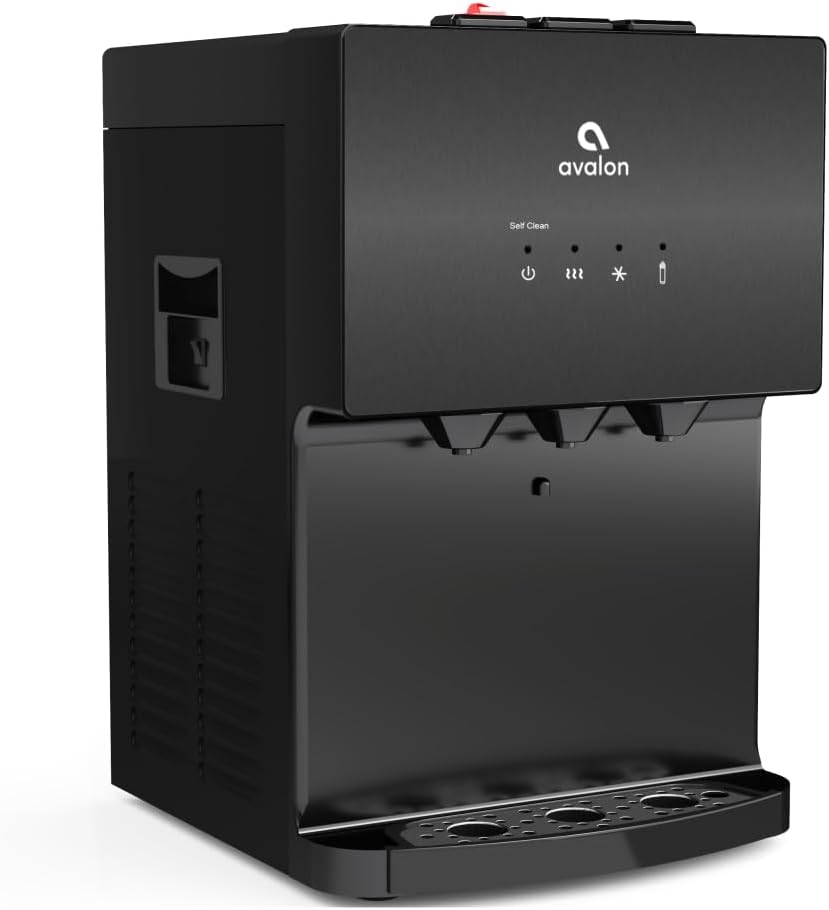 Avalon Countertop Bottleless Water Cooler Dispenser 3 Temperature A12BLK