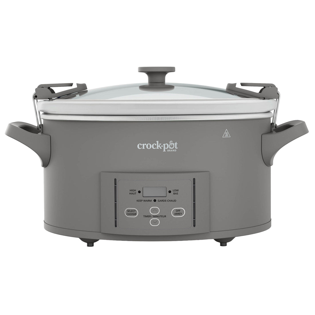 Crock-Pot Design Series 6.63 L Programmable Slow Cooker with Travel Bag