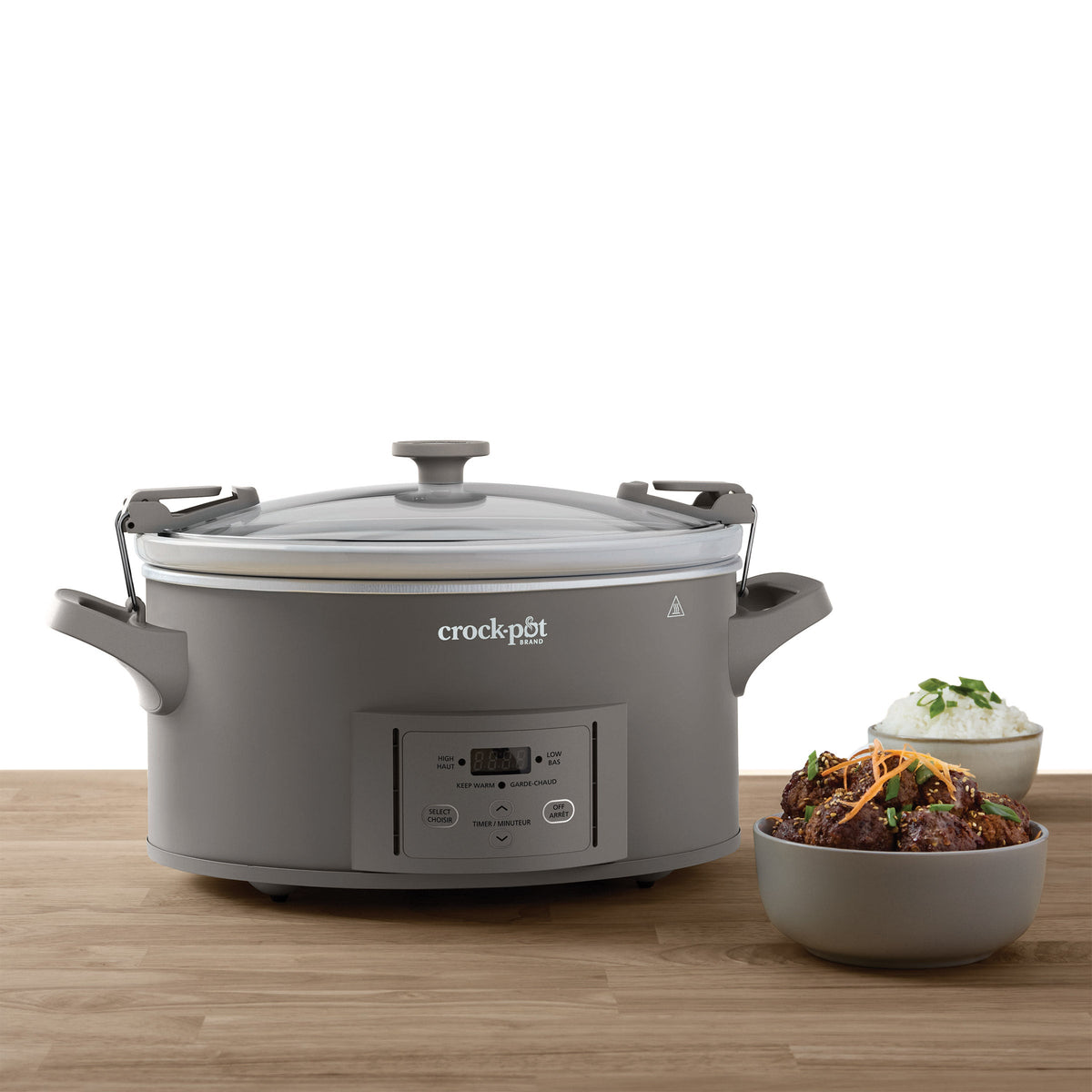 Crock-Pot Design Series 6.63 L Programmable Slow Cooker with Travel Bag