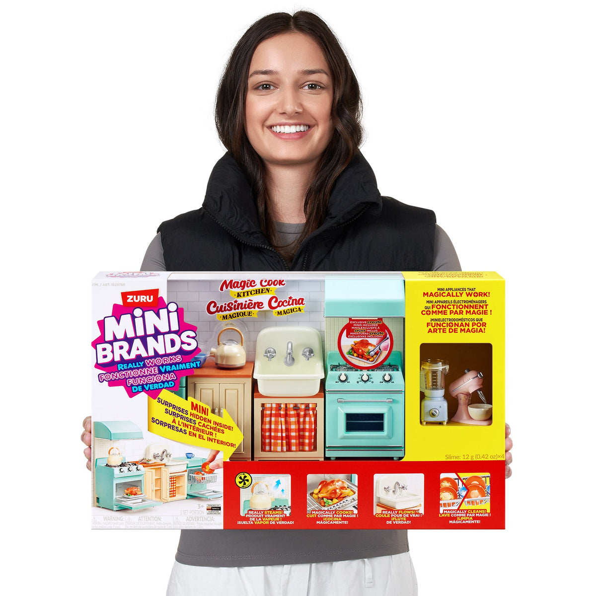 Zuru Mini Brands Magic Cook Kitchen Bundle Playset