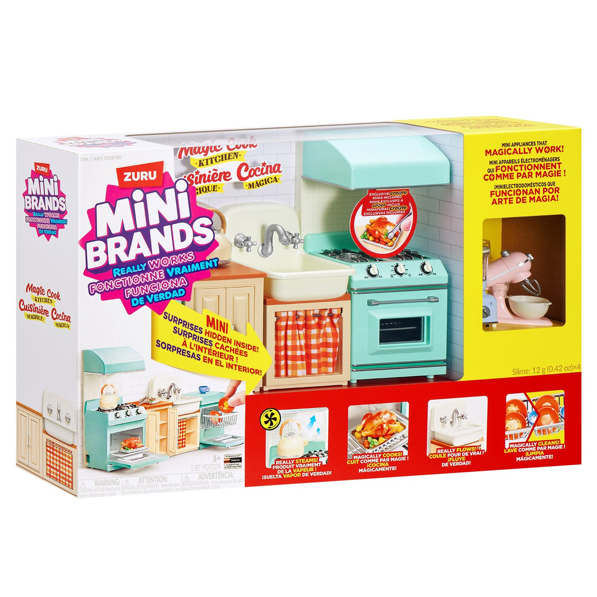 Zuru Mini Brands Magic Cook Kitchen Bundle Playset