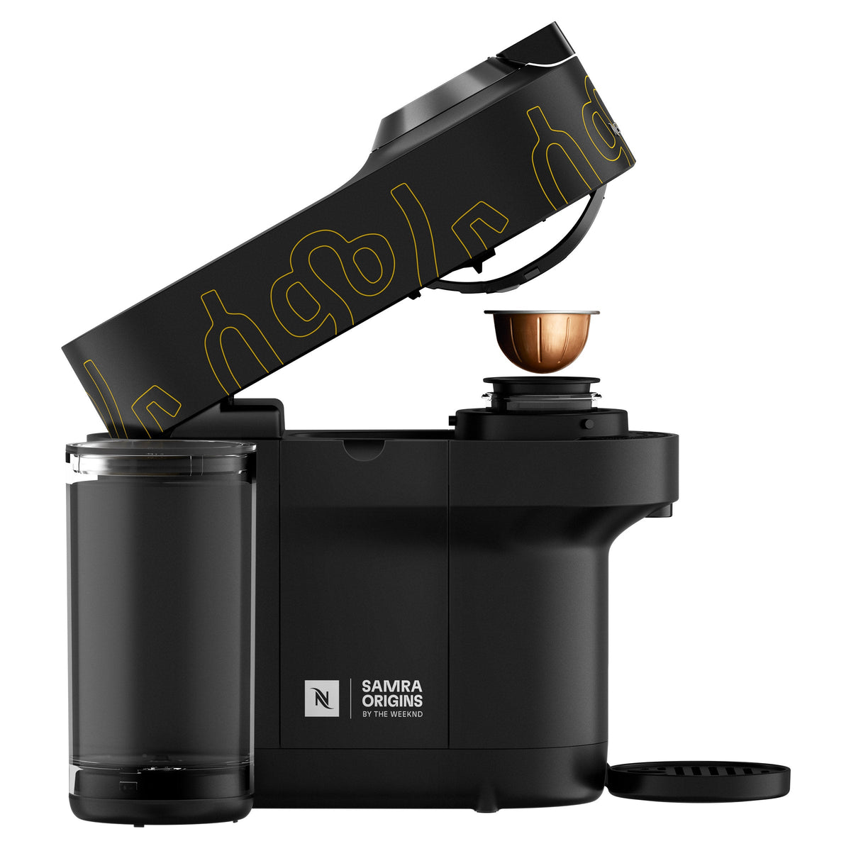 Nespresso Vertuo Pop+ Coffee and Espresso Machine by De'Longhi Buna Yellow