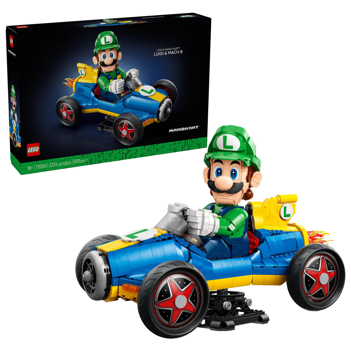 LEGO Mario Kart Luigi & Mach 8 Set 72050