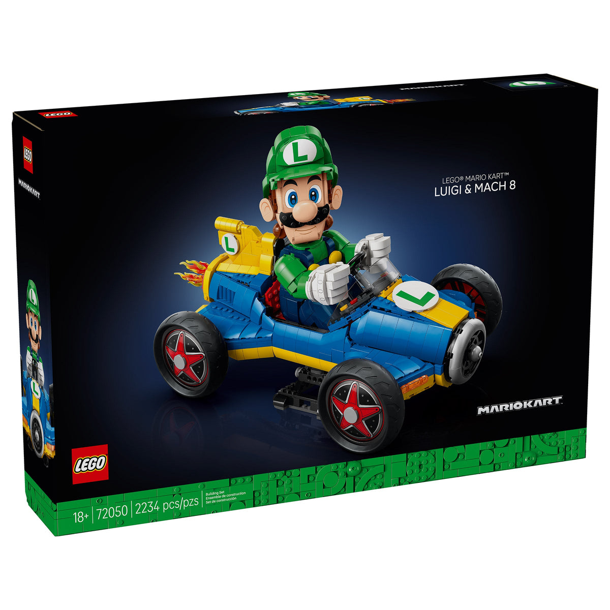 LEGO Mario Kart Luigi & Mach 8 Set 72050