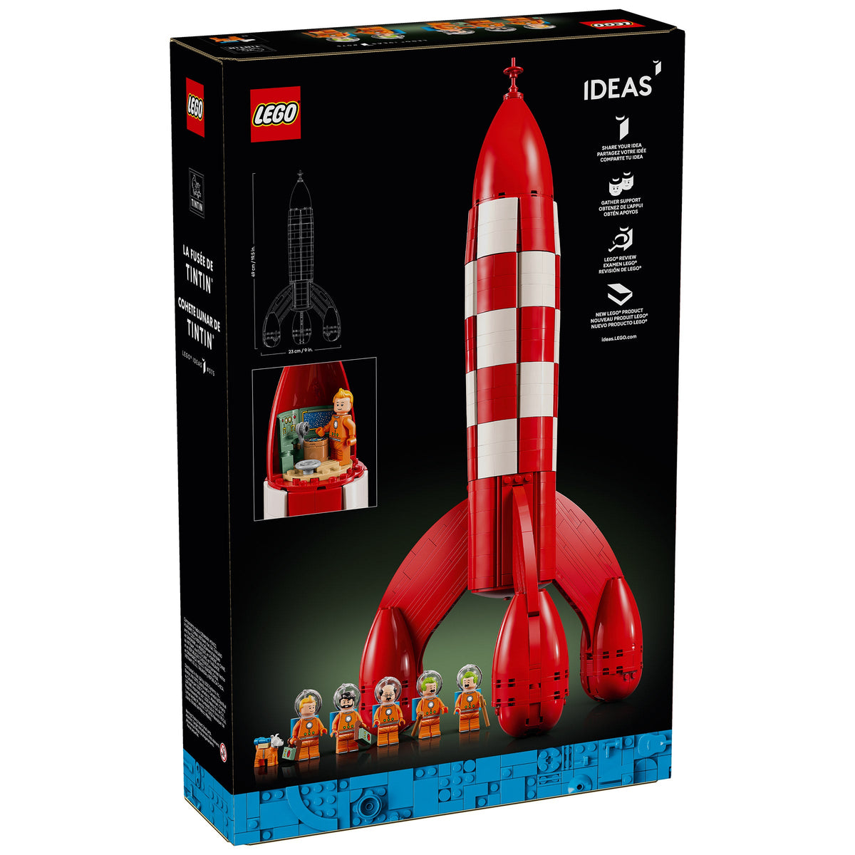 LEGO Ideas Tintin Moon Rocket 21367
