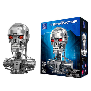 Pantasy Terminator T800 Bust 840-Piece Building Set 87502