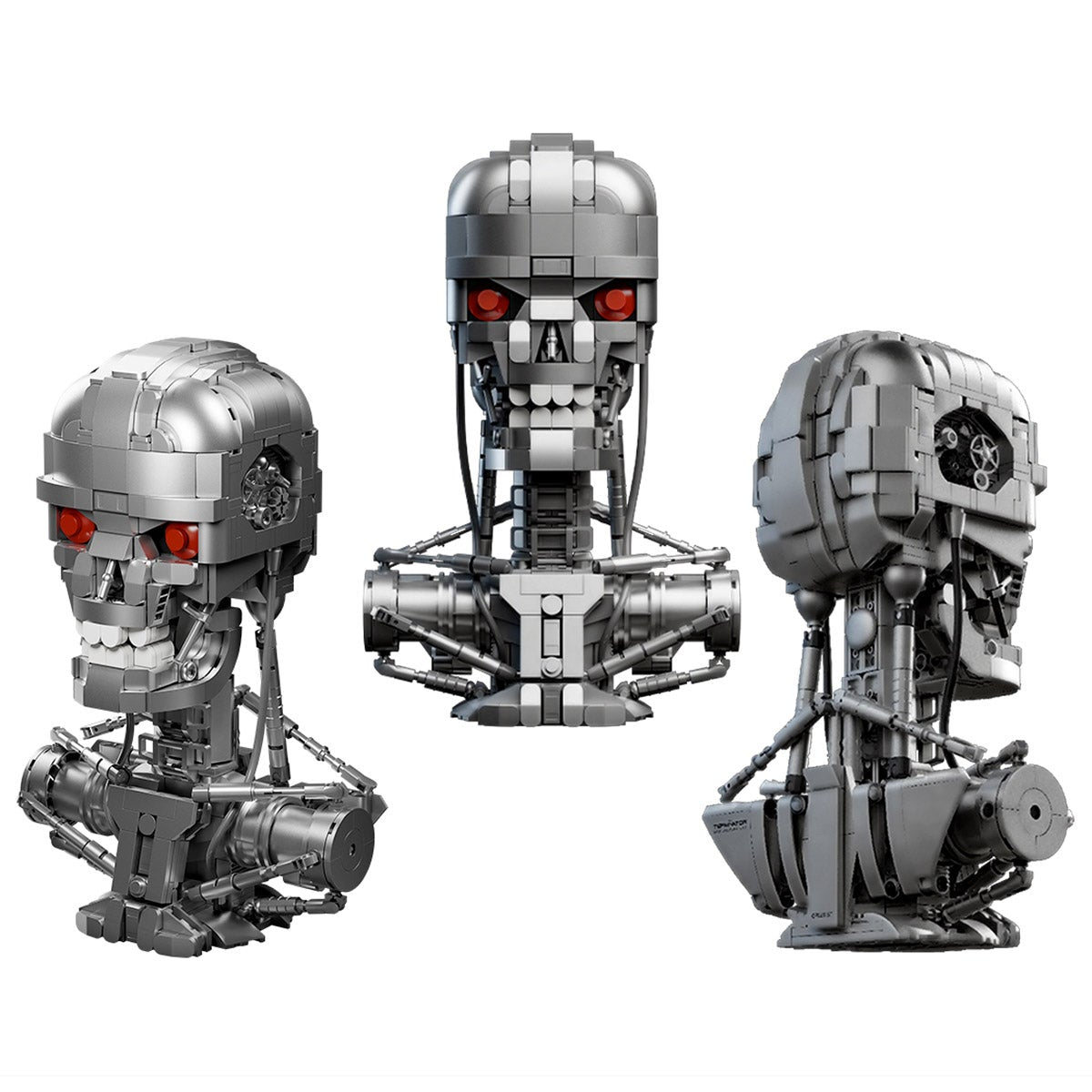 Pantasy Terminator T800 Bust 840-Piece Building Set 87502