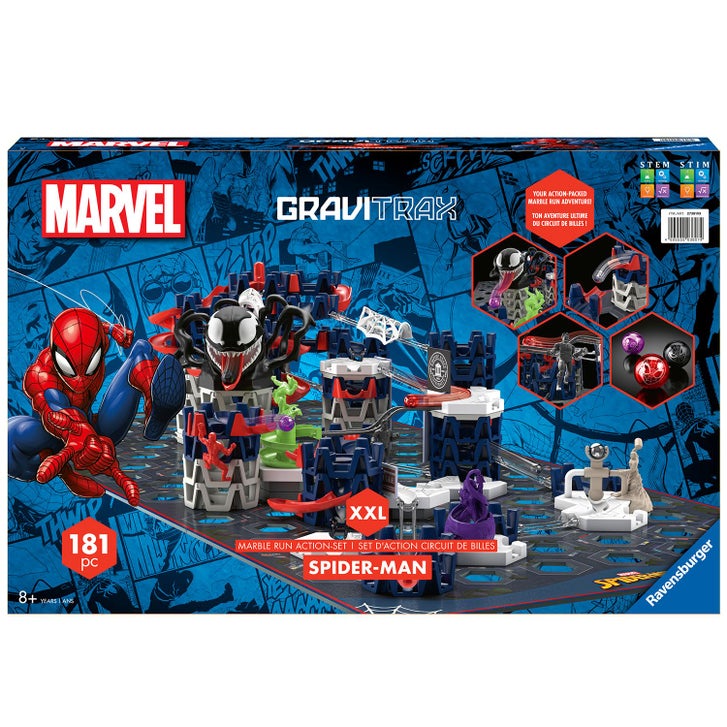 Ravensburger GraviTrax Spider-Man XXL Marble Run Set