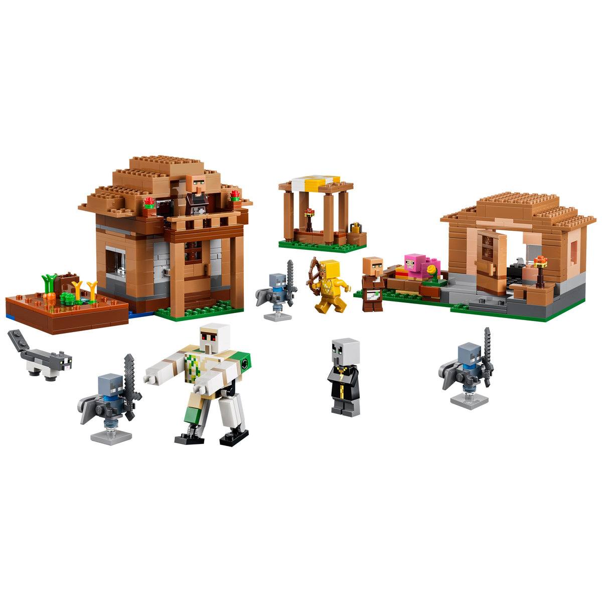 LEGO Minecraft Evoker Village Attack 21596