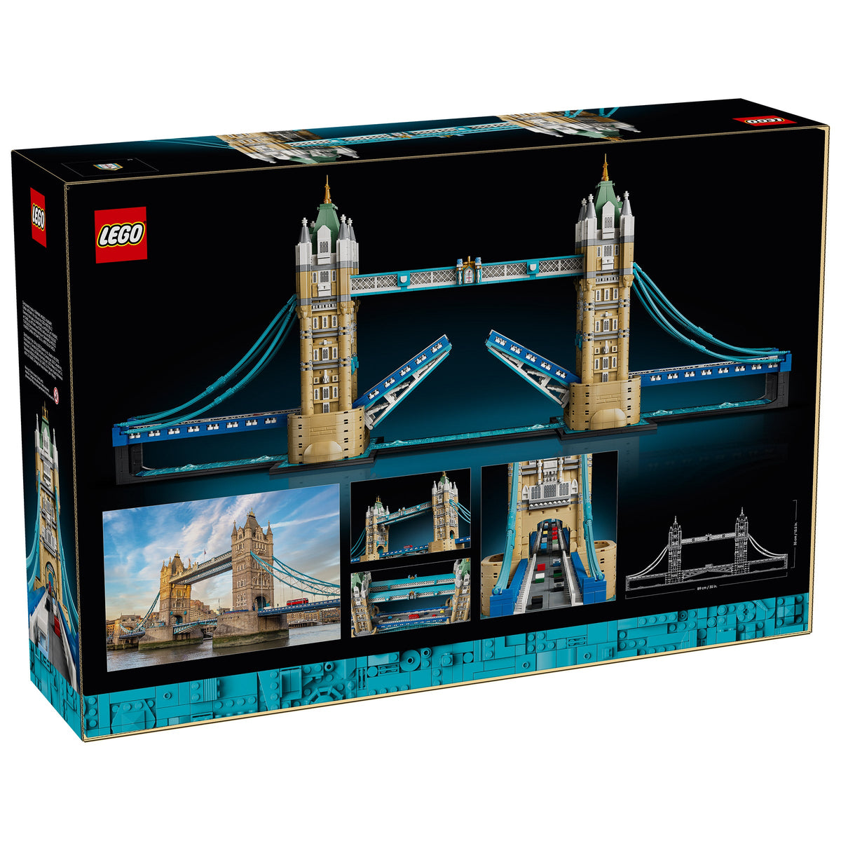LEGO Architecture Tower Bridge 21067 3745-Piece Set