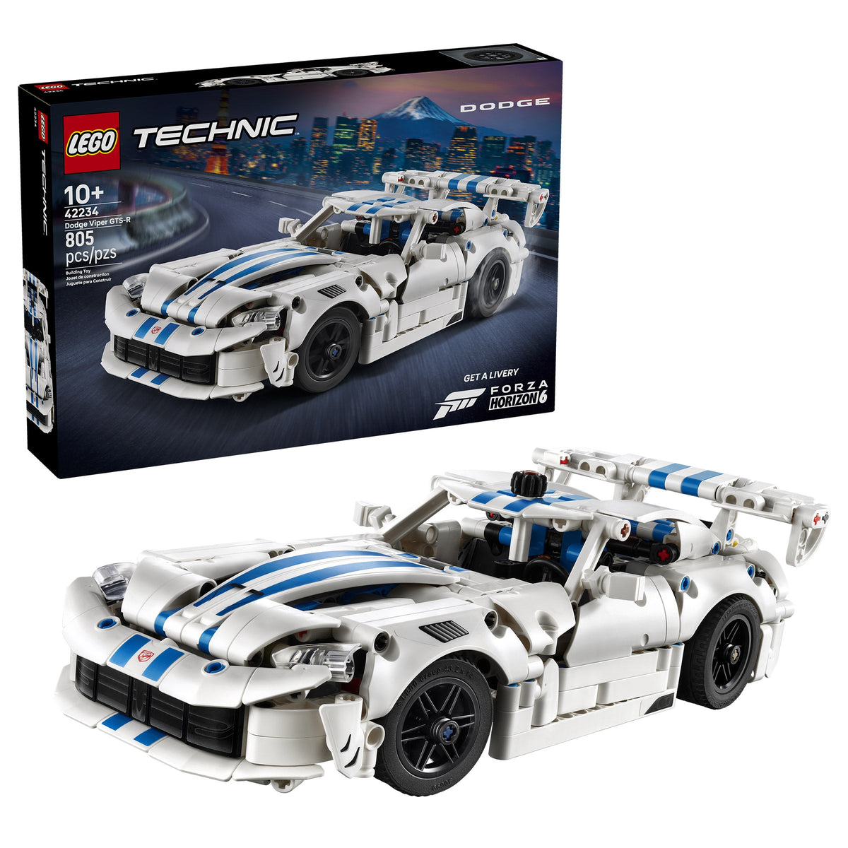 LEGO Technic Dodge Viper GTS-R Sports Car 42234