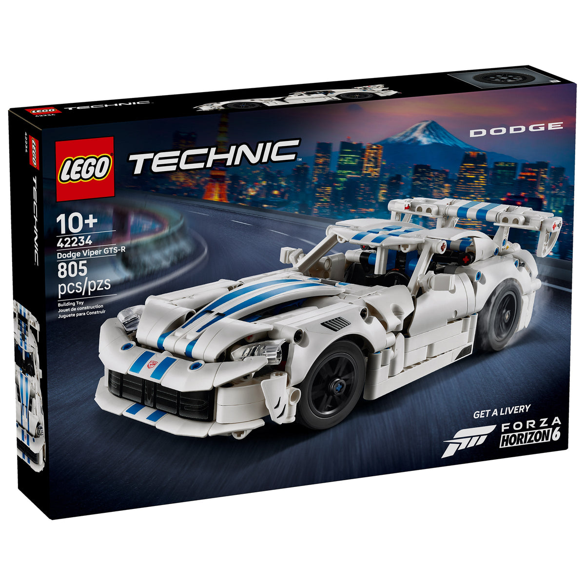 LEGO Technic Dodge Viper GTS-R Sports Car 42234