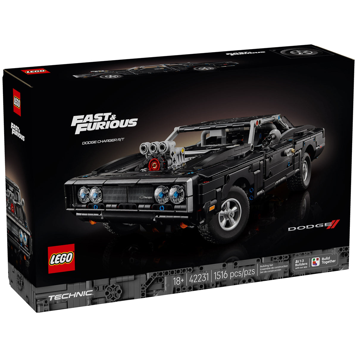 LEGO Technic Fast and Furious Dodge Charger R/T Car 42231