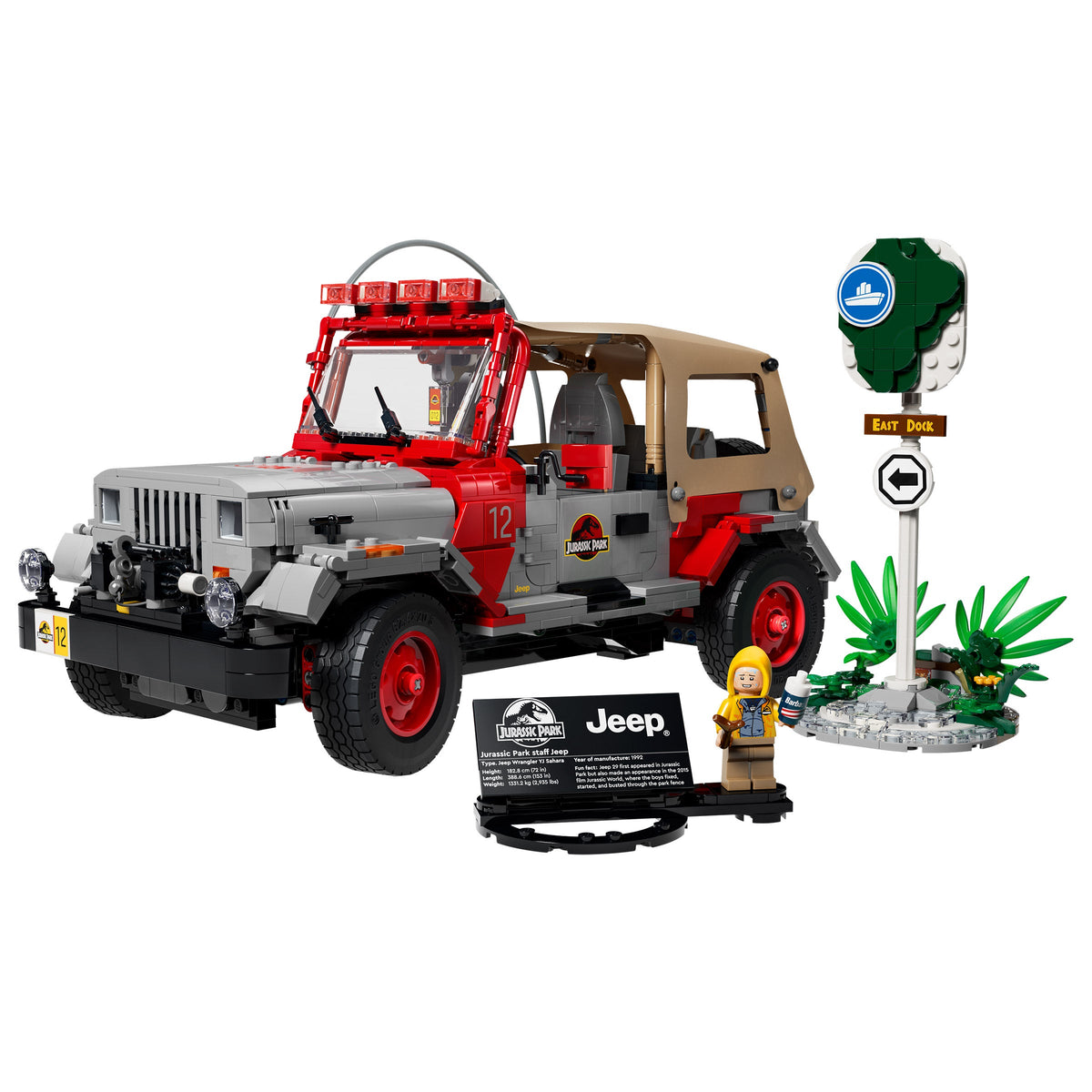LEGO Jurassic World Jurassic Park Jeep Wrangler 77984