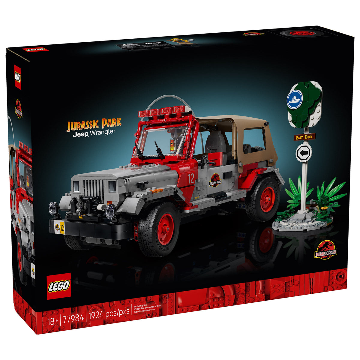 LEGO Jurassic World Jurassic Park Jeep Wrangler 77984
