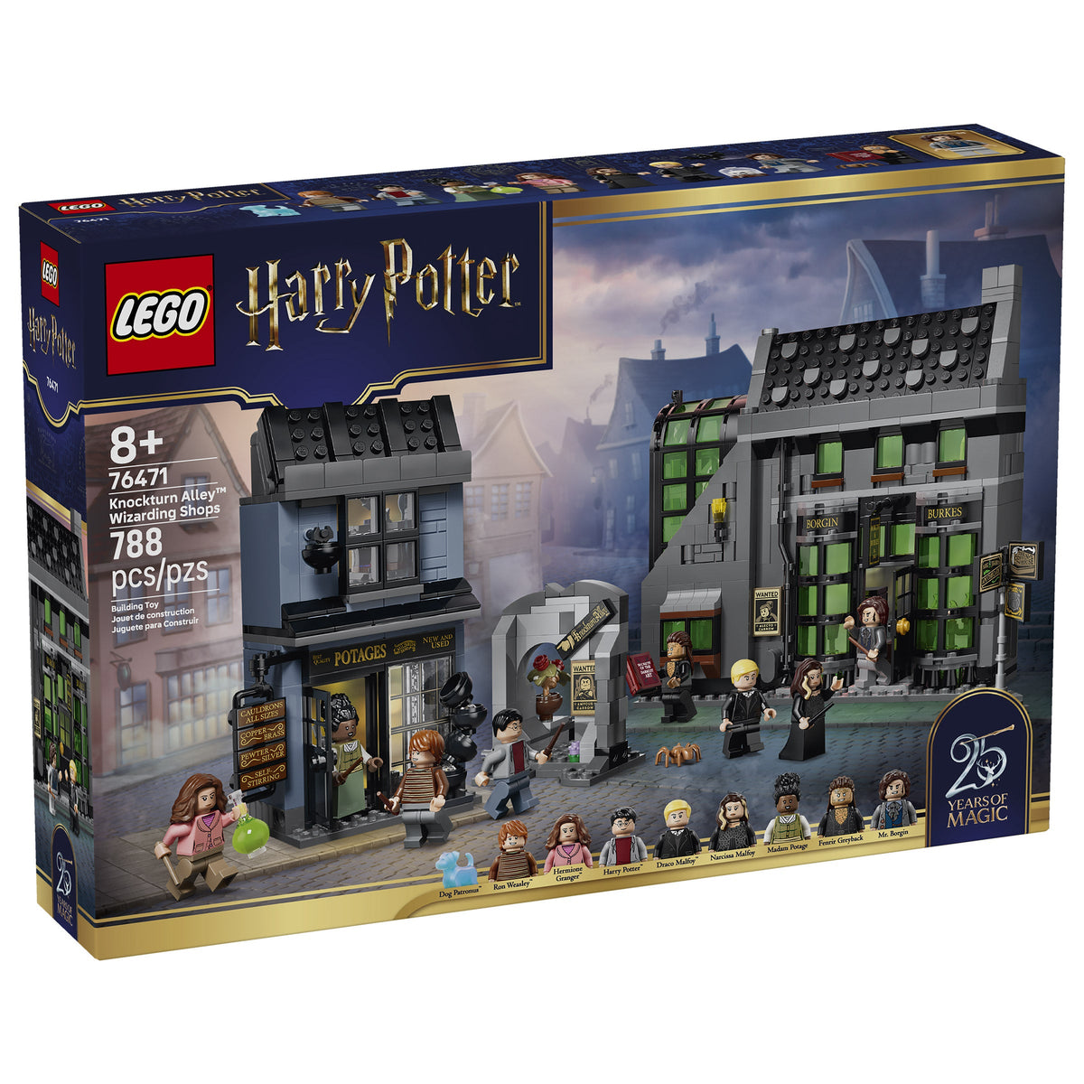 LEGO Harry Potter Knockturn Alley Wizarding Shops 76471