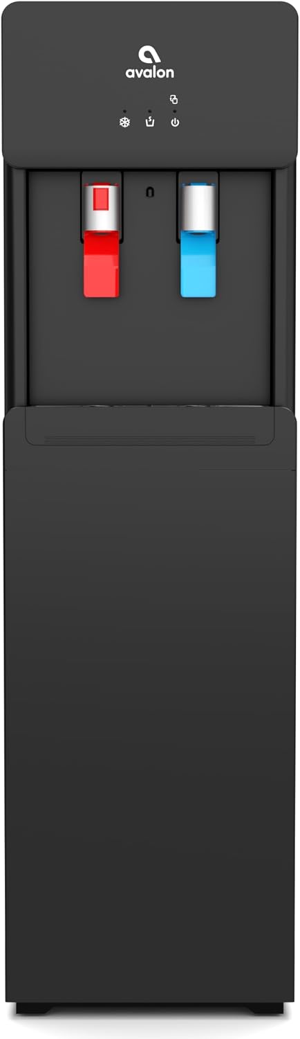 Avalon Bottom Loading Water Cooler Dispenser Hot Cold A6BLWTRCLRBLK